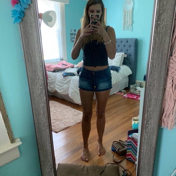 Blue Jean Shorts - Picture 3 of 3